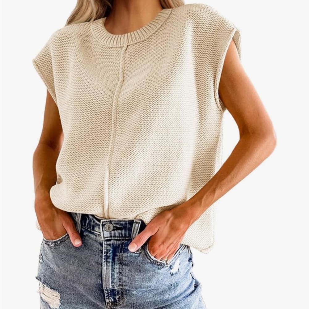 Women’s Summer Cap Sleeve Sweater